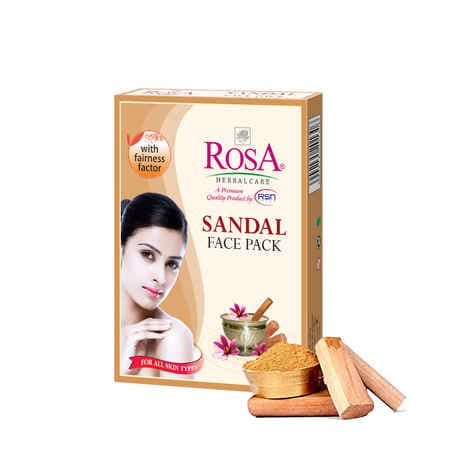Sandal Face Pack for Glowing and Toned Skin