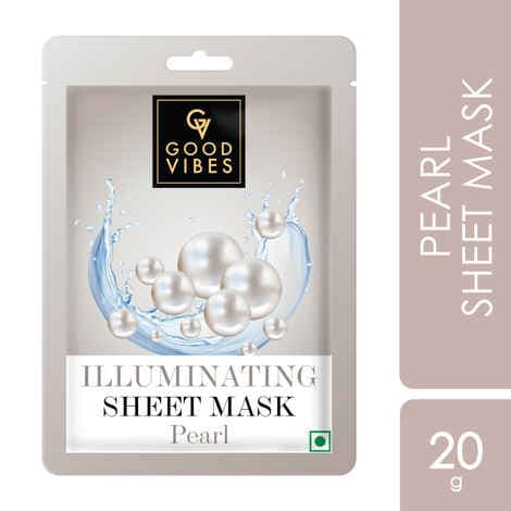 Pearl Illuminating Sheet Mask For Bright & Glowing Skin