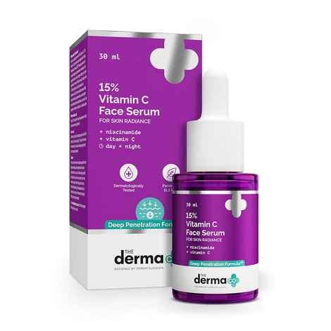 15% Vitamin C Face Serum with 5% Niacinamide for Brightening and Anti-Aging