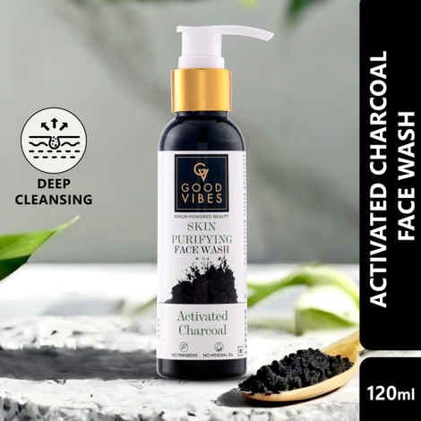 Activated Charcoal Skin Purifying Face Wash