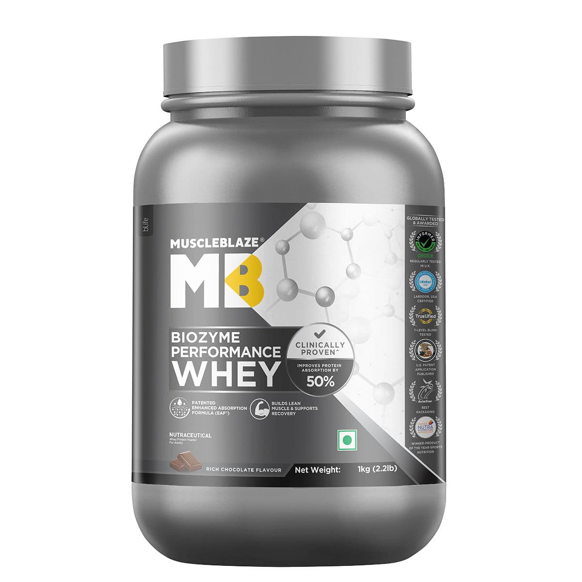 Biozyme Performance Whey Protein For Enhanced Muscle Recovery
