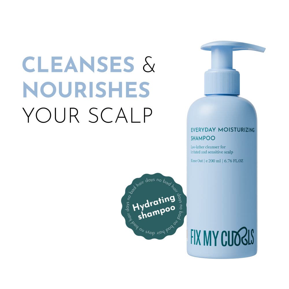 Everyday Moisturizing Shampoo For Curly And Wavy Hair