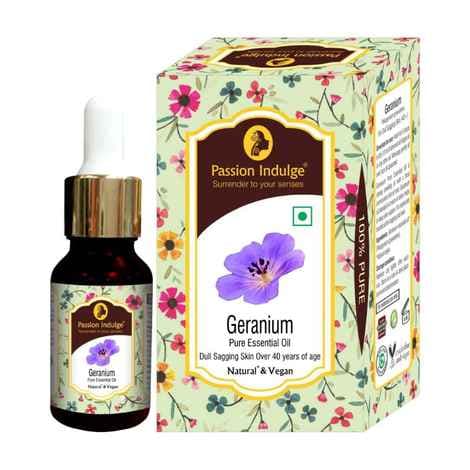 Geranium Essential Oil for Skin Lightening and Healing