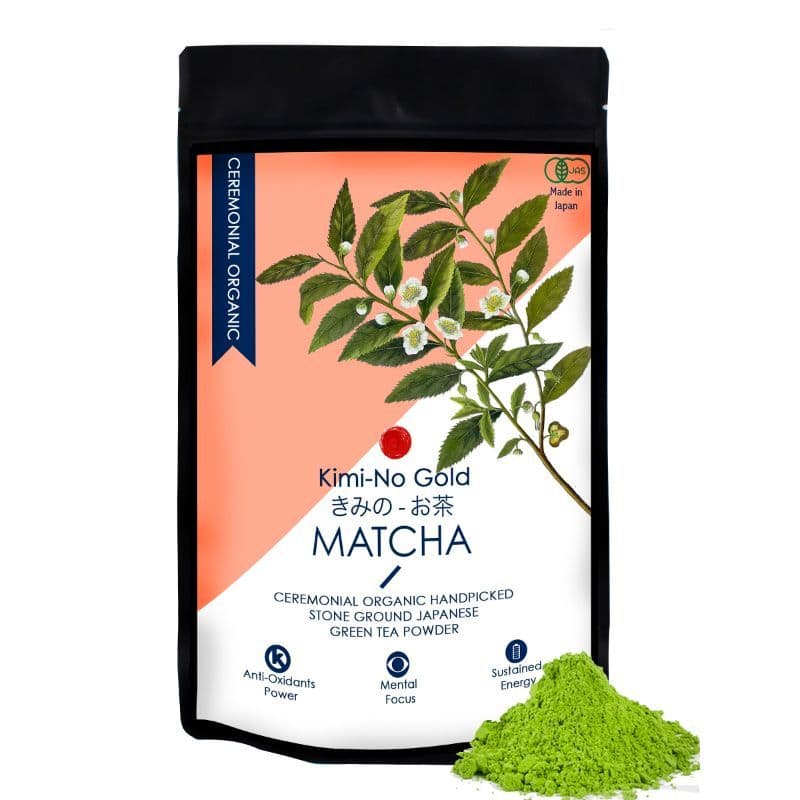 Gold Japanese Organic Ceremonial Grade Matcha Green Tea Powder