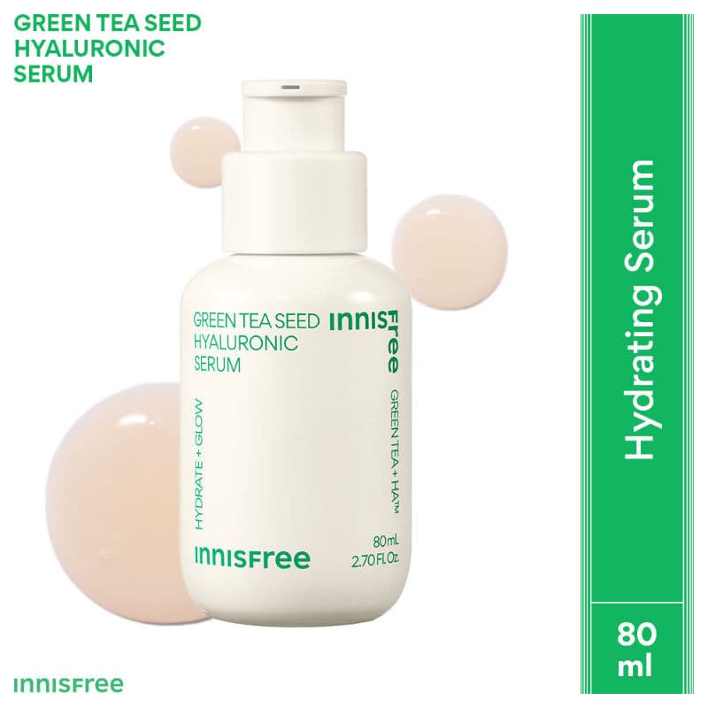 Green Tea Hyaluronic Acid Seed Serum For Acne-Prone Skin