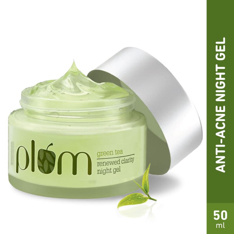 Green Tea Night Gel Cream For Clear And Youthful Skin