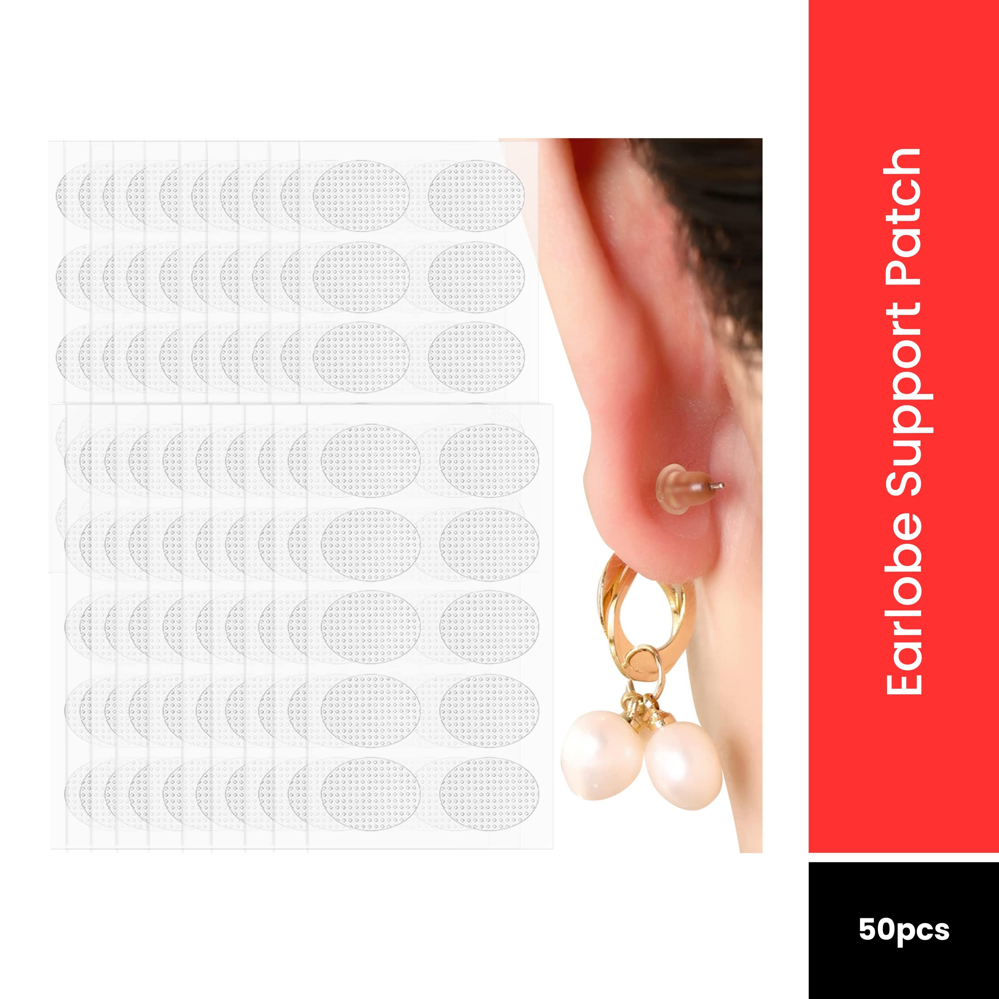 Invisible Ear Lobe Support Patches For Heavy Earrings