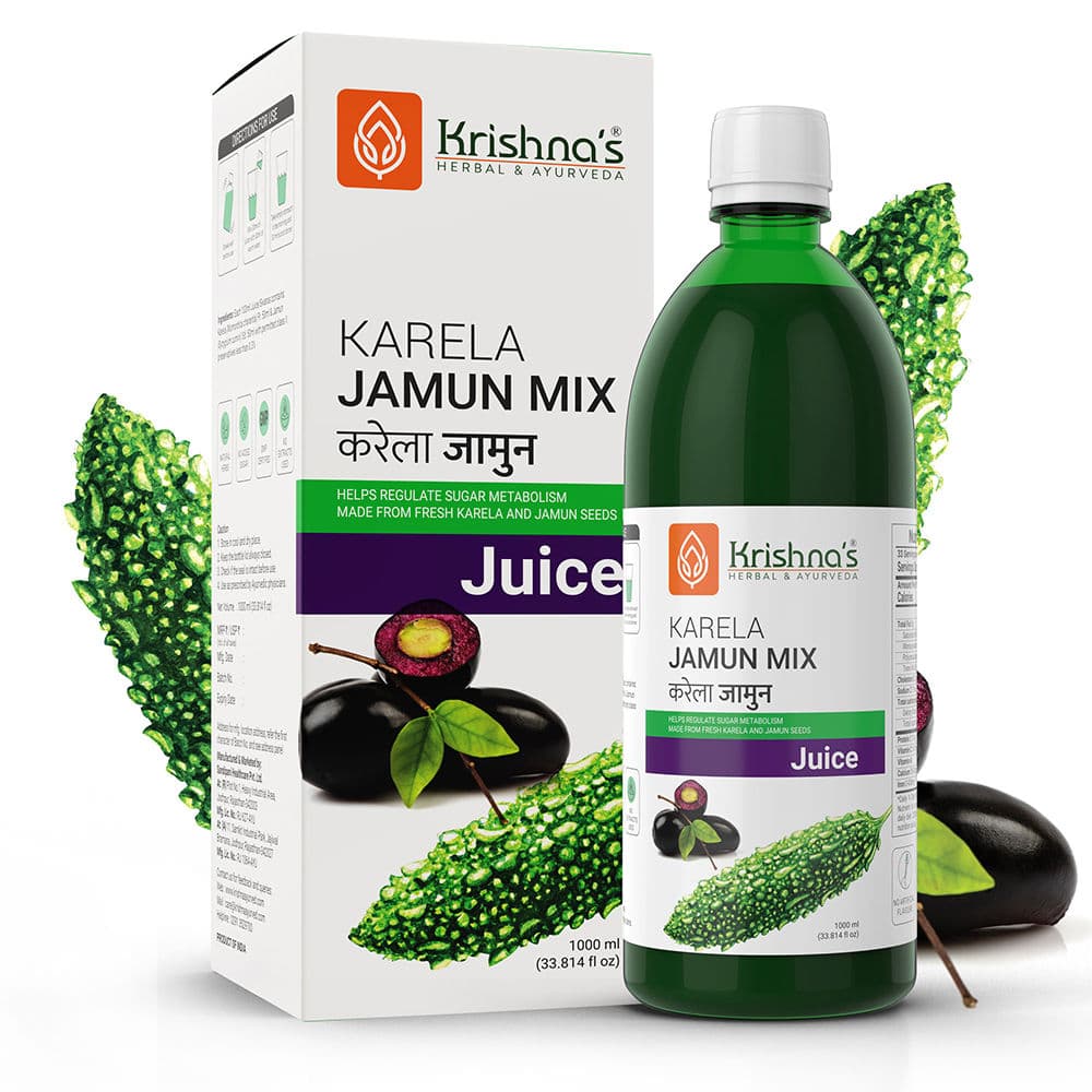 Karela Jamun Mix Juice for Blood Sugar Regulation