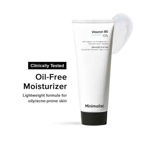 Oil-Free Vitamin B5 Moisturizer for Oily Skin