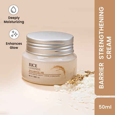 Rice & Ceramide Moisturizing Cream for Skin Brightening